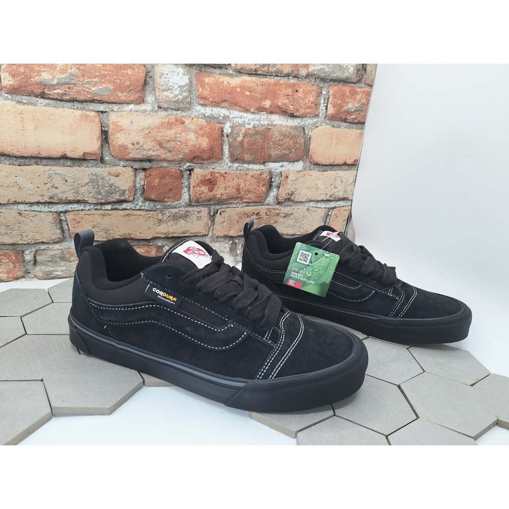 Vans Knu Skool Cordura Mix Black 2024 Skate Shoes Sneakers Men's 10.5 New Box